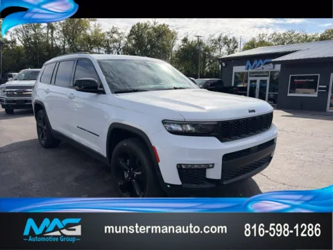 White 2023 Jeep Grand Cherokee L Limited for sale in Blue Springs, MO