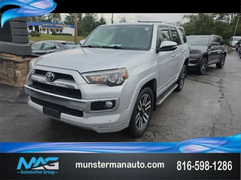 Silver 2018 Toyota 4Runner Limited for sale in Blue Springs, MO