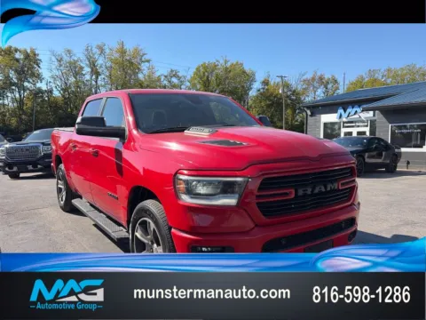 Red 2019 Ram 1500 Rebel for sale in Blue Springs, MO