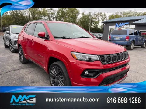 Red 2023 Jeep Compass Limited for sale in Blue Springs, MO