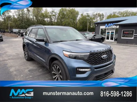 Blue 2020 Ford Explorer ST for sale in Blue Springs, MO
