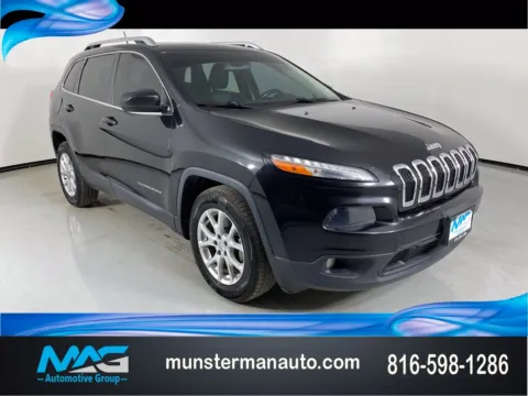 Black 2014 Jeep Cherokee Latitude for sale in Blue Springs, MO