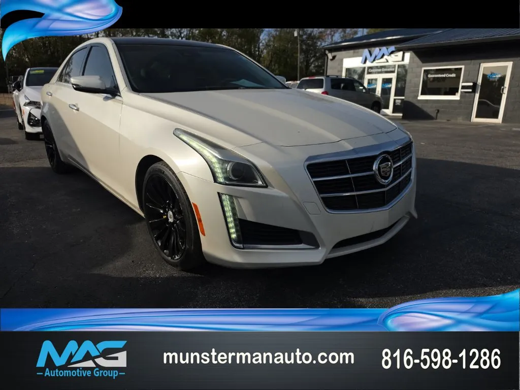 White 2014 Cadillac CTS 3.6L Luxury for sale in Blue Springs, MO