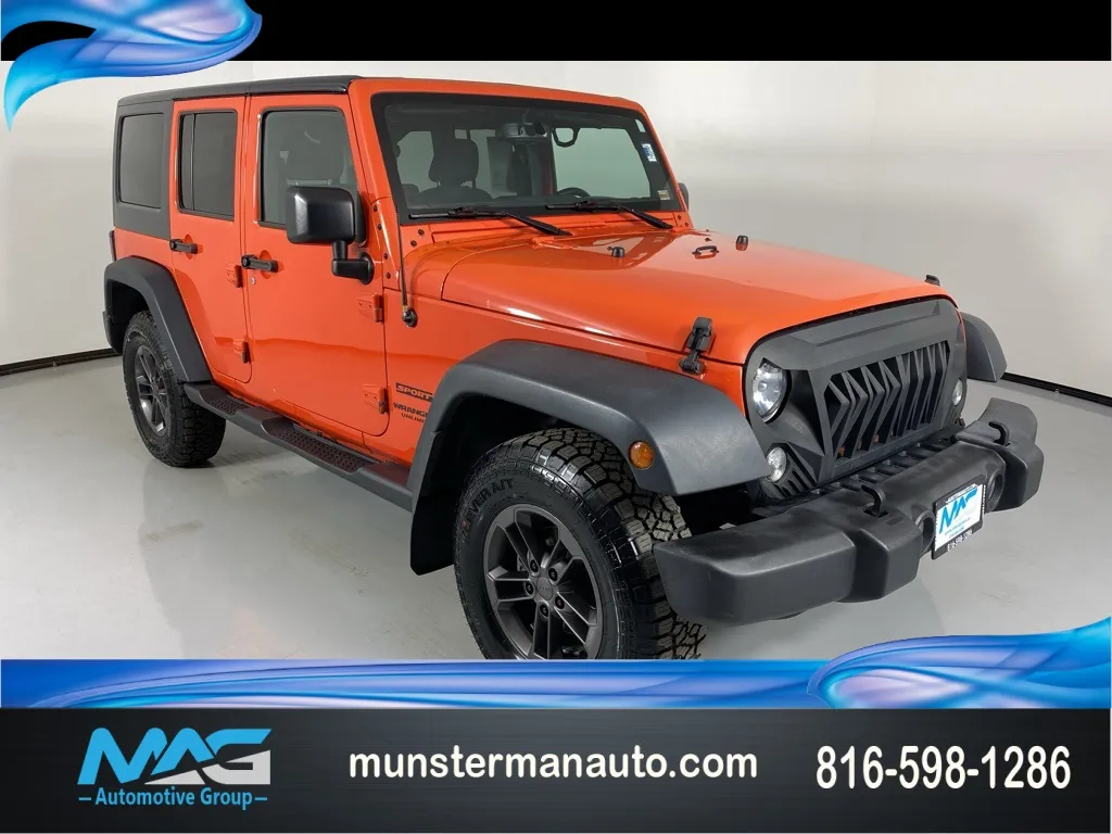 2015 Jeep Wrangler Unlimited Sport for sale in Blue Springs, MO