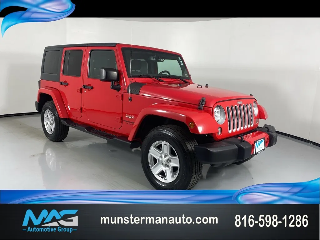 2018 Jeep Wrangler JK Unlimited Sahara for sale in Blue Springs, MO