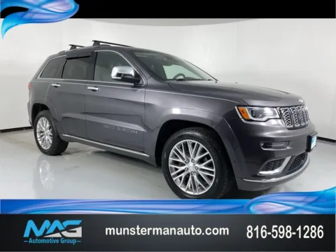 Used 2017 Jeep Grand Cherokee Overland for sale in Blue