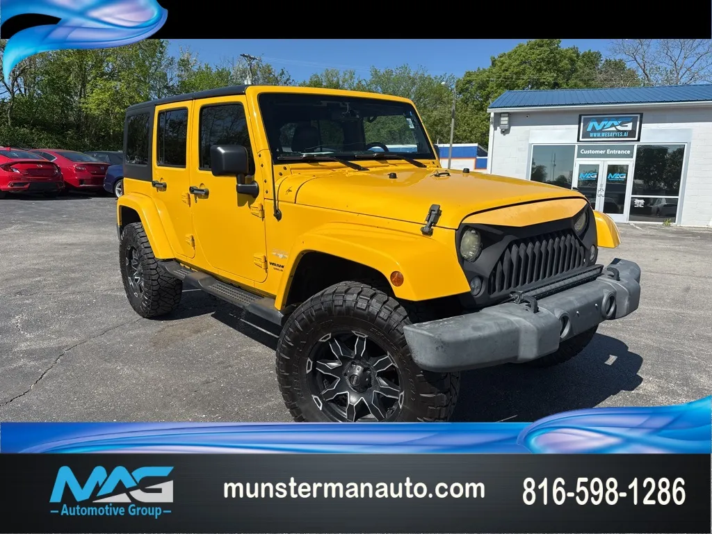 2015 Jeep Wrangler Unlimited Sahara for sale in Blue Springs, MO