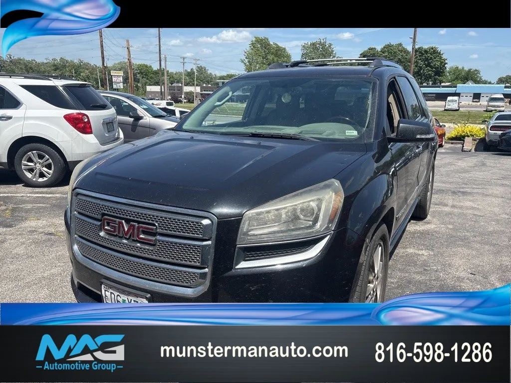 Black 2013 GMC Acadia Denali for sale in Blue Springs, MO