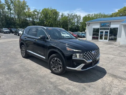 Photos of 2023 Hyundai Santa Fe Hybrid Blue for sale in Blue Springs, MO at MAG Auto - Munsterman Automotive Group