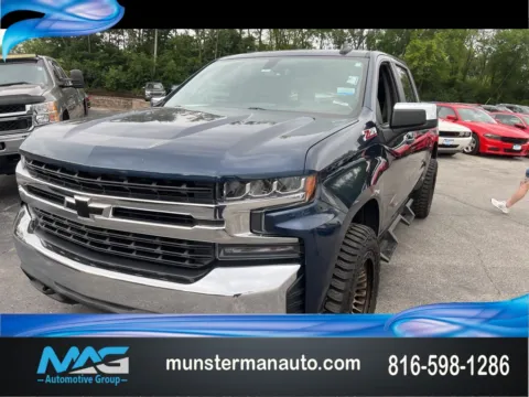 Blue 2019 Chevrolet Silverado 1500 LT for sale in Blue Springs, MO