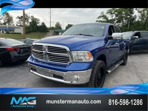 Blue 2016 Ram 1500 Big Horn for sale in Blue Springs, MO