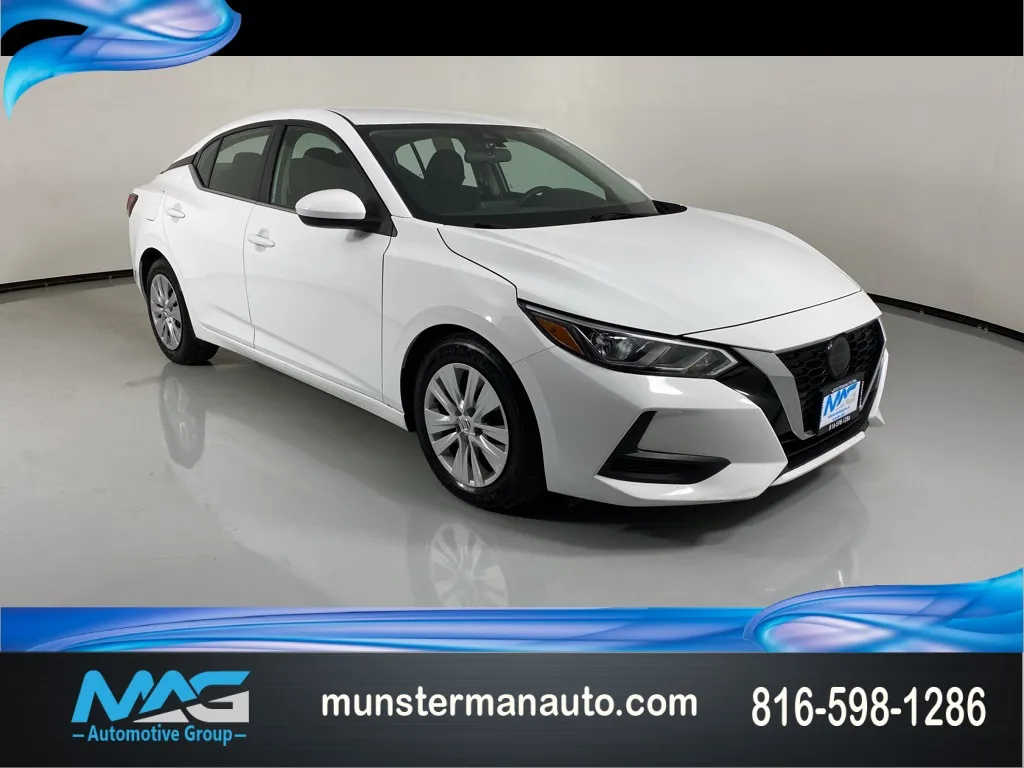 White 2022 Nissan Sentra S for sale in Blue Springs, MO