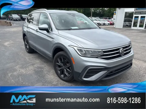 Silver 2022 Volkswagen Tiguan 2.0T SE for sale in Blue Springs, MO