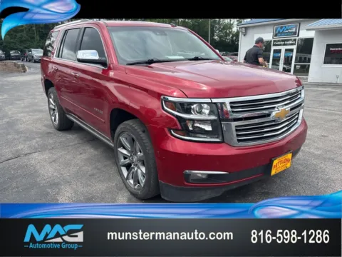 Red 2015 Chevrolet Tahoe LTZ for sale in Blue Springs, MO