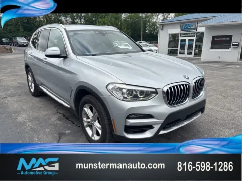 Silver 2021 BMW X3 xDrive30i for sale in Blue Springs, MO