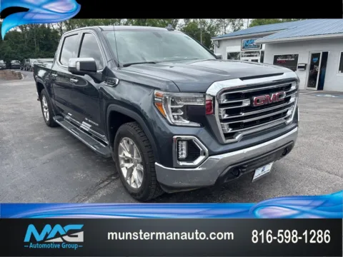 Blue 2019 GMC Sierra 1500 SLT for sale in Blue Springs, MO