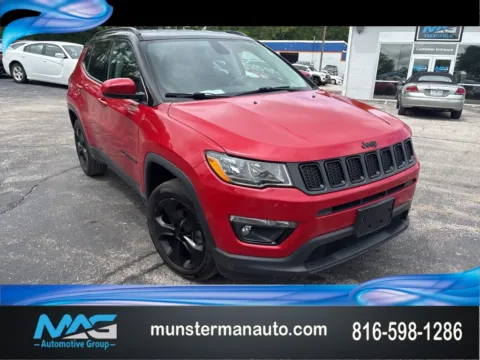 Red 2019 Jeep Compass Altitude for sale in Blue Springs, MO