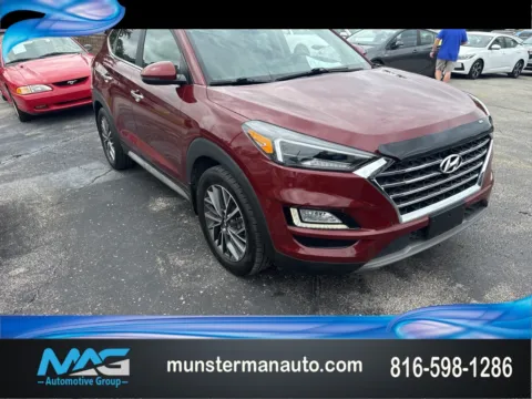 Red 2020 Hyundai Tucson Ultimate for sale in Blue Springs, MO