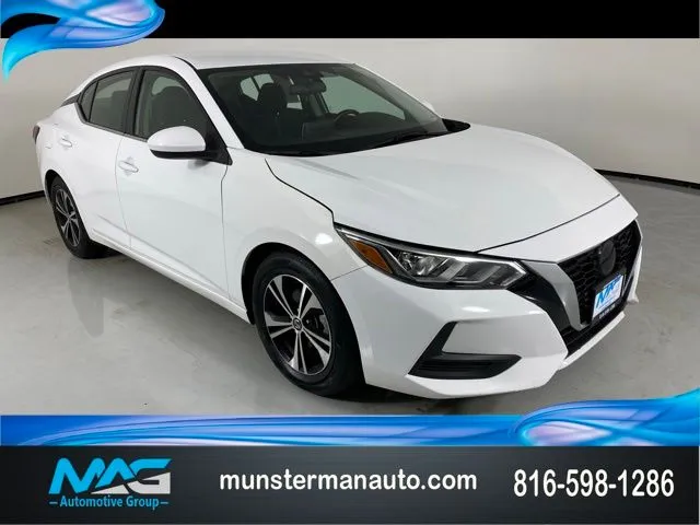 White 2023 Nissan Sentra SV for sale in Blue Springs, MO
