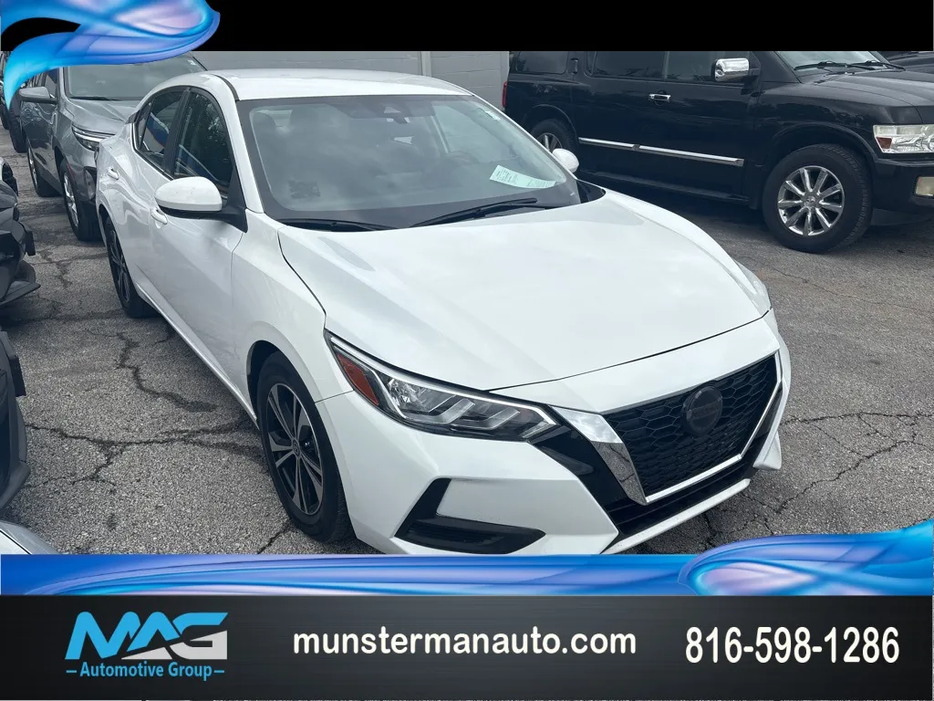 White 2023 Nissan Sentra SV for sale in Blue Springs, MO