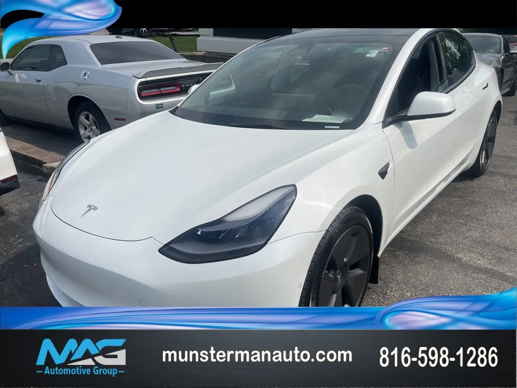 White 2022 Tesla Model 3 Long Range for sale in Blue Springs, MO