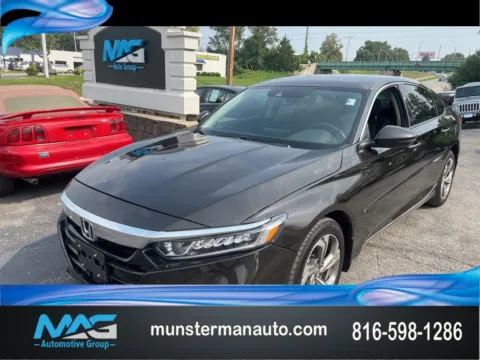 Black 2018 Honda Accord EX-L for sale in Blue Springs, MO