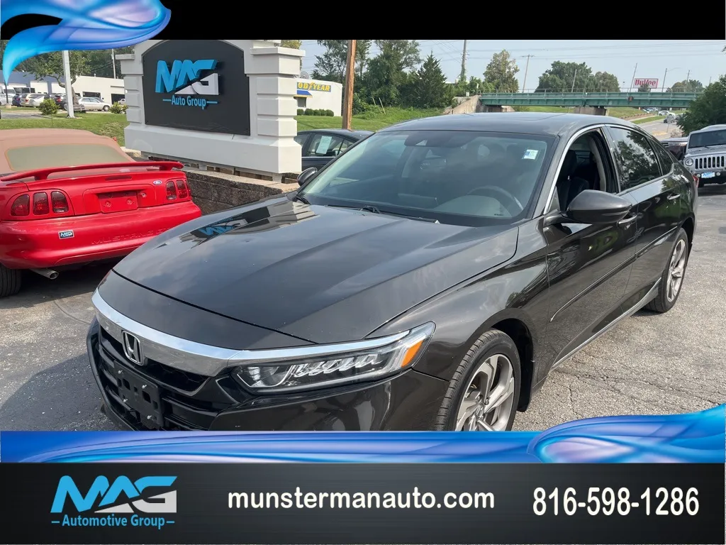 Black 2018 Honda Accord EX-L for sale in Blue Springs, MO
