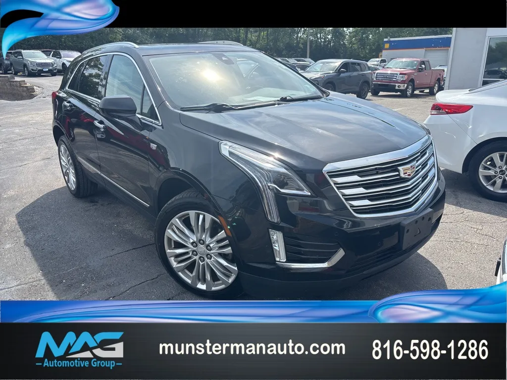 Black 2018 Cadillac XT5 Premium Luxury for sale in Blue Springs, MO