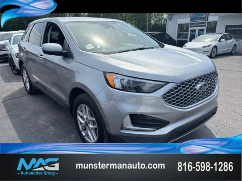 Silver 2024 Ford Edge SEL for sale in Blue Springs, MO