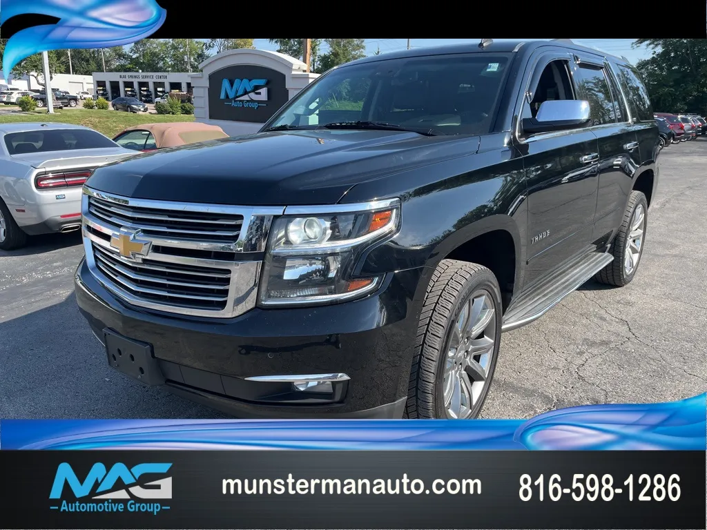 Black 2015 Chevrolet Tahoe LTZ for sale in Blue Springs, MO