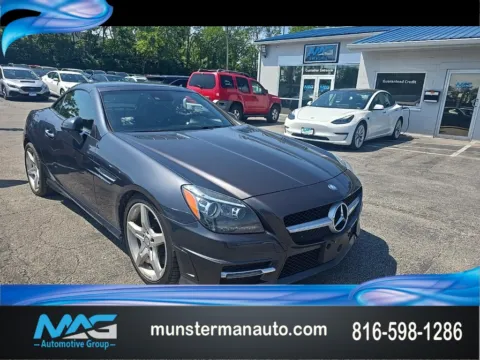 Blue 2015 Mercedes-Benz SLK 350 for sale in Blue Springs, MO