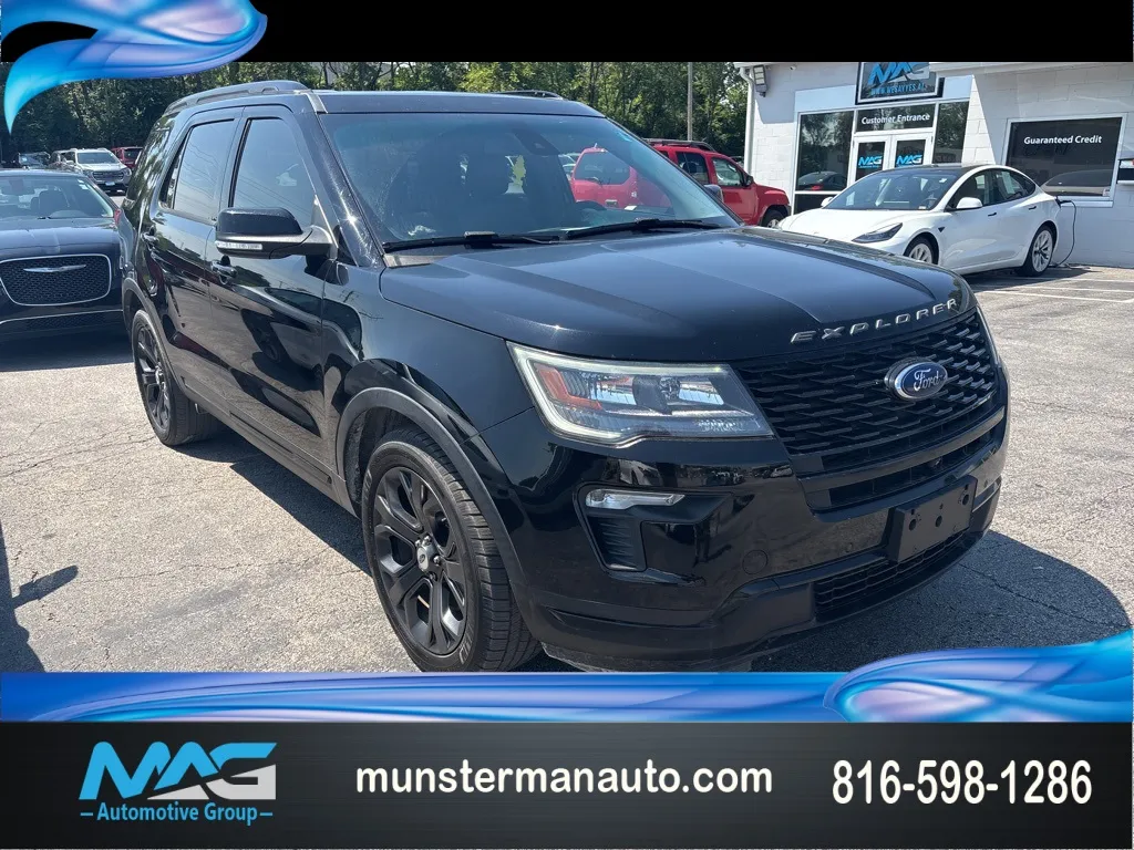 Black 2018 Ford Explorer Sport for sale in Blue Springs, MO