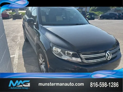 Black 2017 Volkswagen Tiguan 2.0T S for sale in Blue Springs, MO