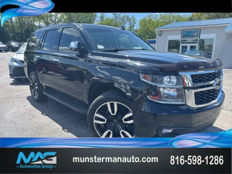 Black 2018 Chevrolet Tahoe Premier for sale in Blue Springs, MO