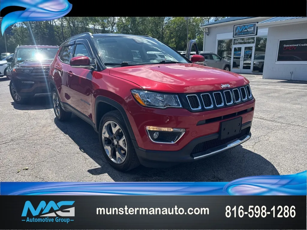 Red 2017 Jeep New Compass Limited for sale in Blue Springs, MO
