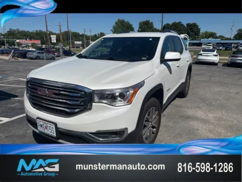 White 2019 GMC Acadia SLE-2 for sale in Blue Springs, MO