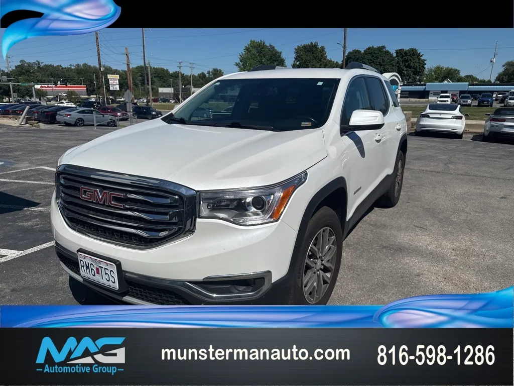 White 2019 GMC Acadia SLE-2 for sale in Blue Springs, MO