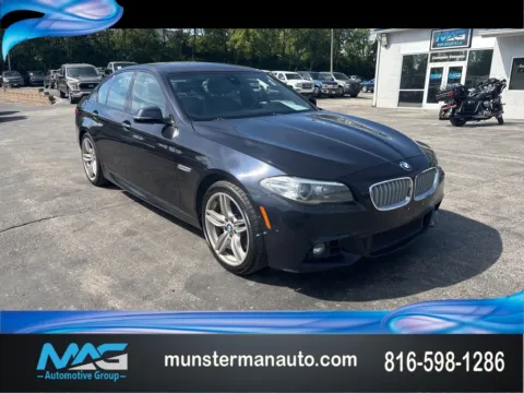 Black 2016 BMW 5 Series 550i xDrive for sale in Blue Springs, MO