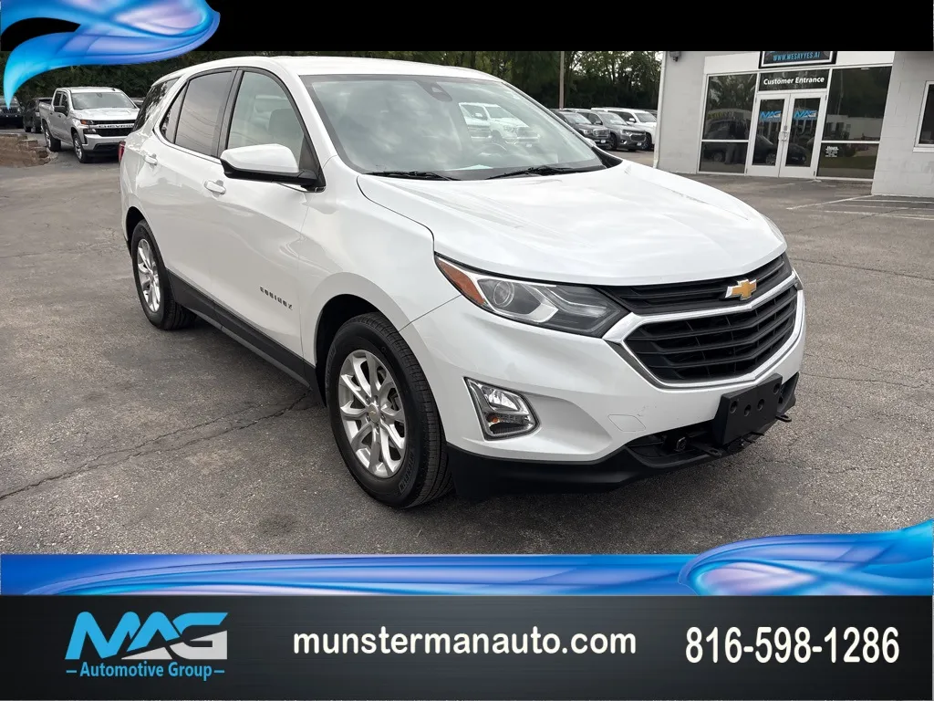 White 2020 Chevrolet Equinox LT for sale in Blue Springs, MO
