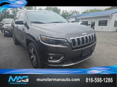 Gray 2019 Jeep Cherokee Limited for sale in Blue Springs, MO