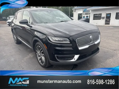 Black 2019 Lincoln Nautilus Reserve for sale in Blue Springs, MO