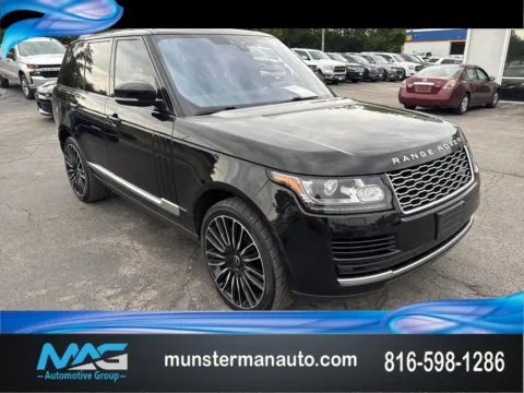 Black 2017 Land Rover Range Rover 3.0L V6 Supercharged HSE for sale in Blue Springs, MO