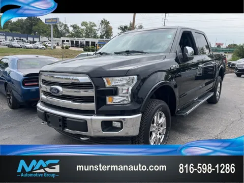 Black 2017 Ford F-150 Lariat for sale in Blue Springs, MO