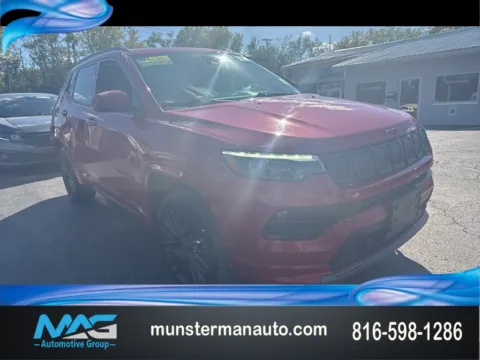 Red 2022 Jeep Compass for sale in Blue Springs, MO