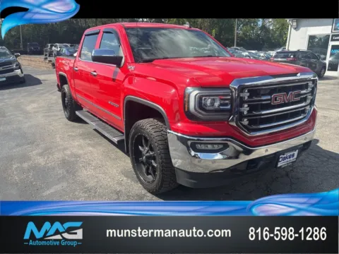 Red 2016 GMC Sierra 1500 SLT for sale in Blue Springs, MO