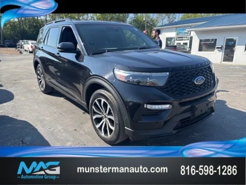 Black 2020 Ford Explorer ST for sale in Blue Springs, MO