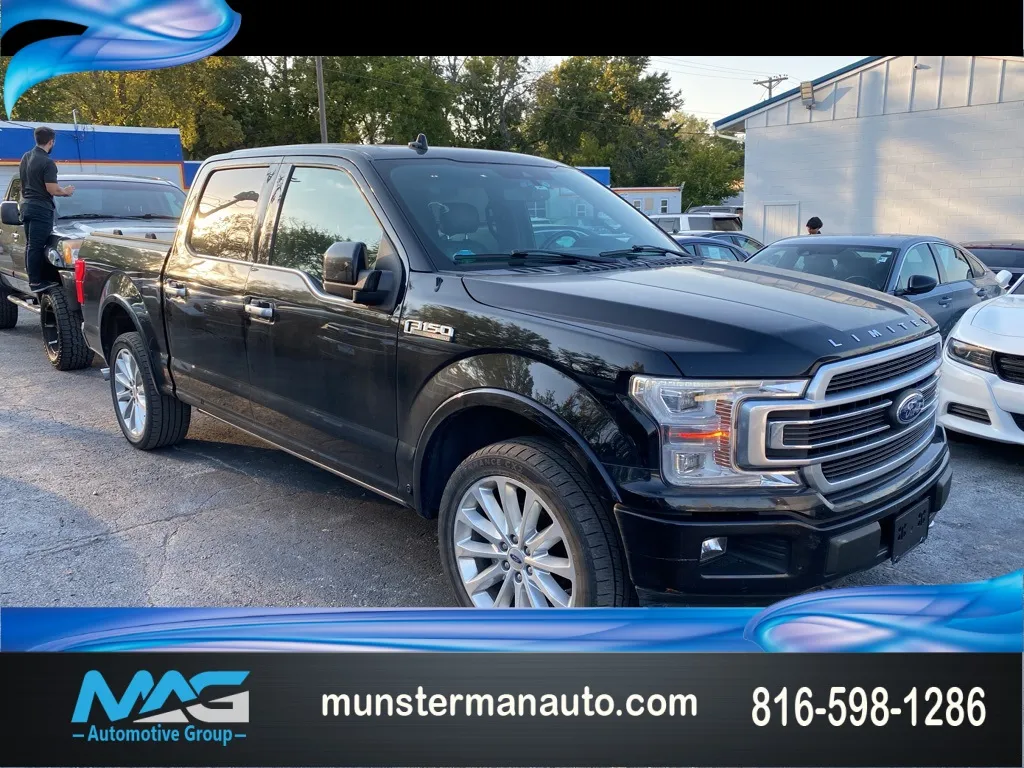 Black 2018 Ford F-150 Limited for sale in Blue Springs, MO
