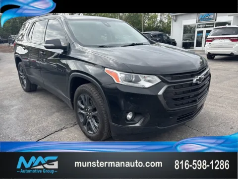 Black 2021 Chevrolet Traverse RS for sale in Blue Springs, MO