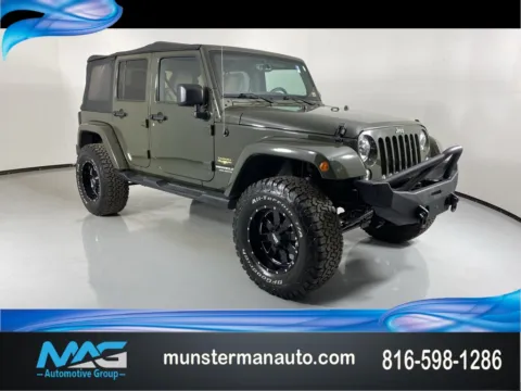 Used 2015 Jeep Wrangler Unlimited Sahara for sale in Blue Springs