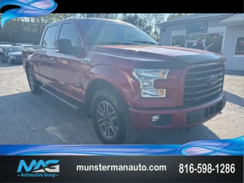 Red 2017 Ford F-150 XLT for sale in Blue Springs, MO